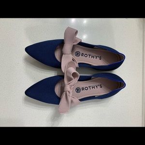 NEW Rothys mary jane blue